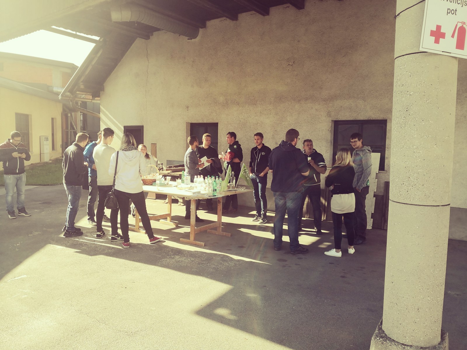 Student visit from Schulen für Holz und Gestaltung des Bezirks Oberbayern