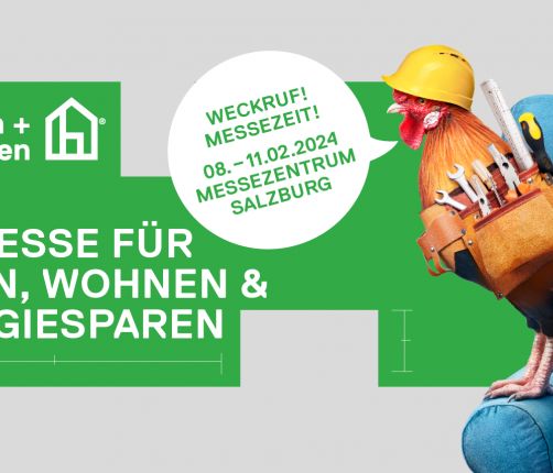 Bauen + Wohnen Salzburg, 8.-11. Februar 2024